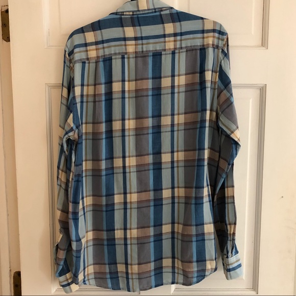 NWOT Cheap Monday Plaid Button-up - Picture 4 of 7